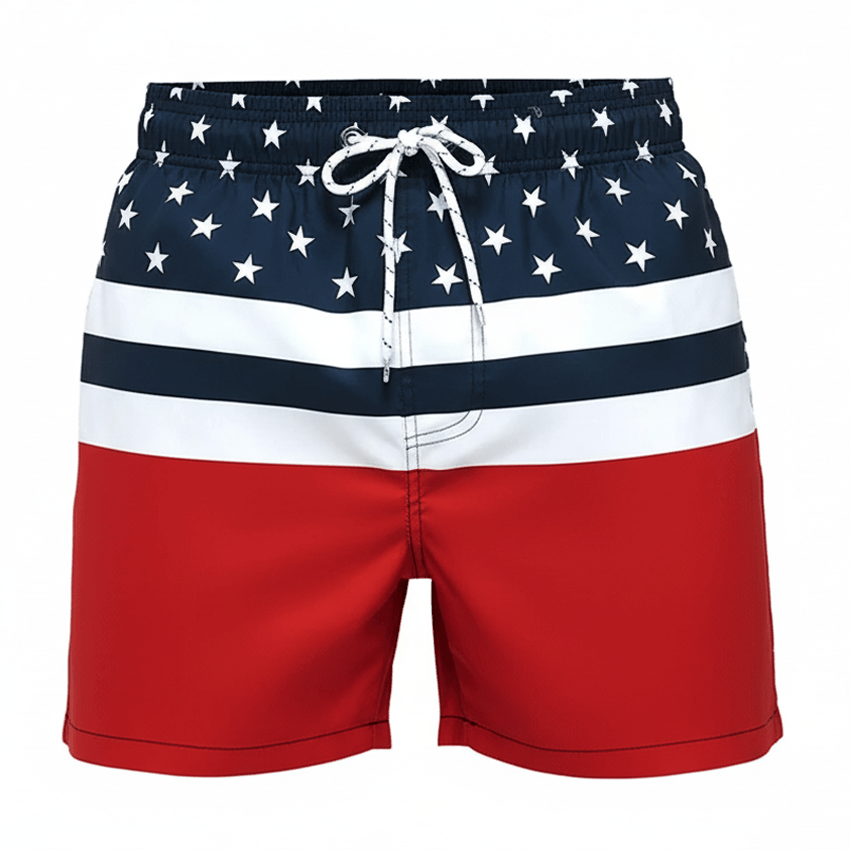 American Flag Shorts - Coastier