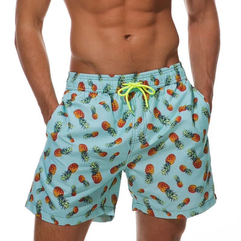 Green Pineapple Shorts - Coastier