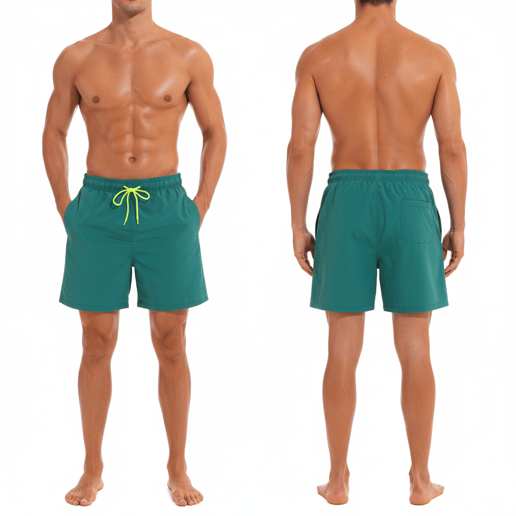 Harbor Dune Shorts - Green - Coastier
