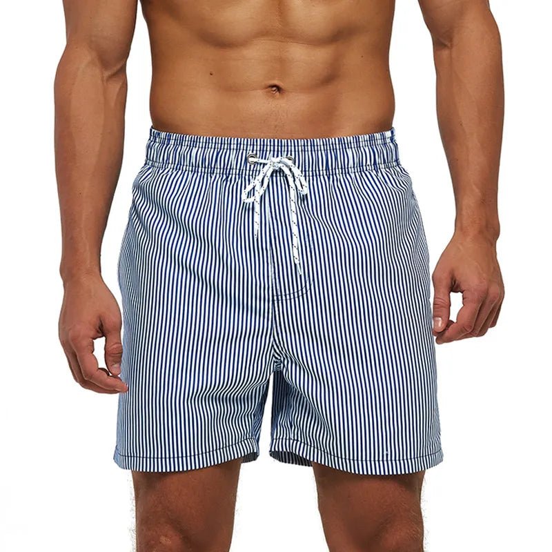 Vertical Stripe Shorts - Coastier