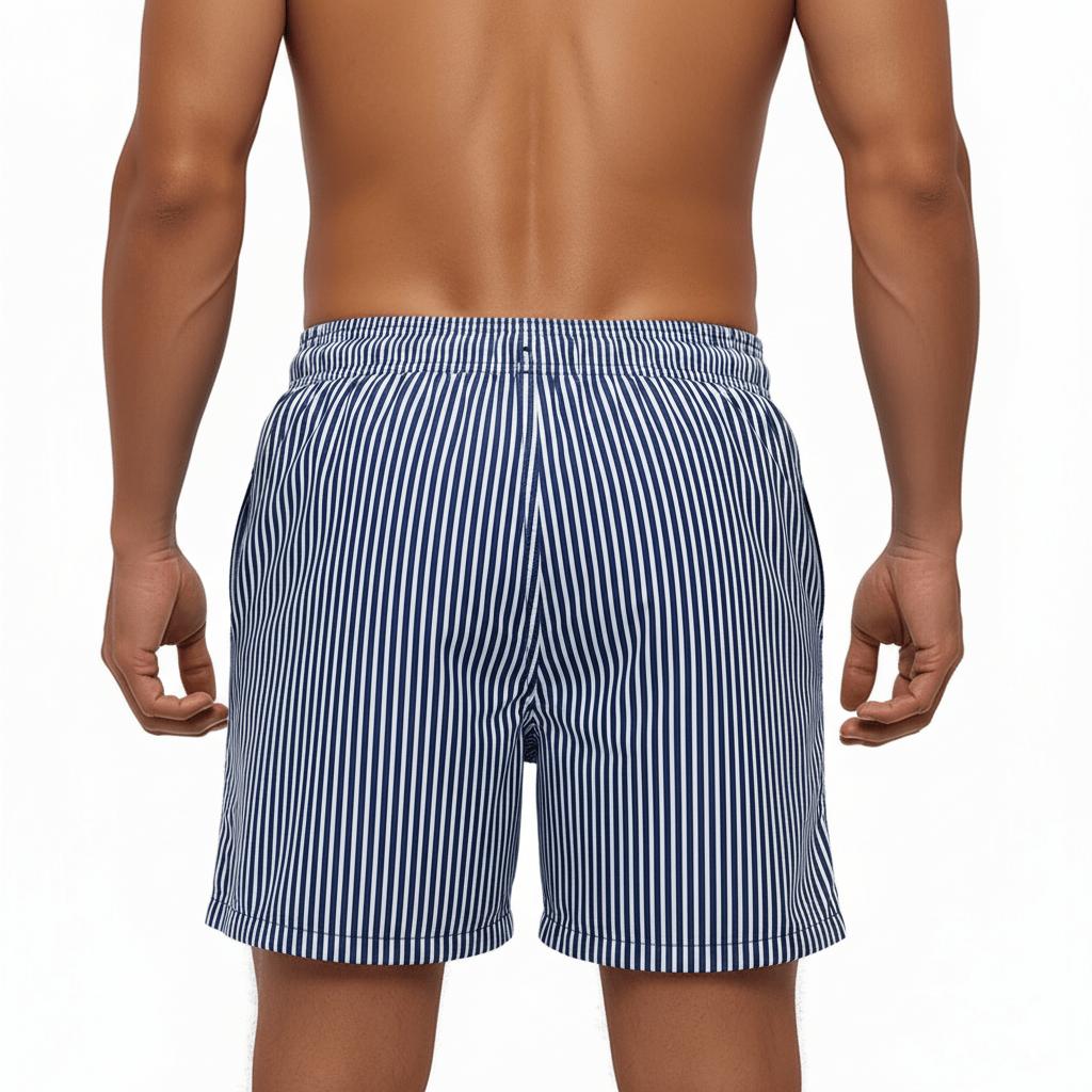 Vertical Stripe Shorts - Coastier