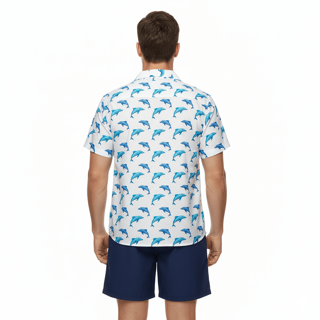 Blue Horizon Dolphin Shirt - Coastier
