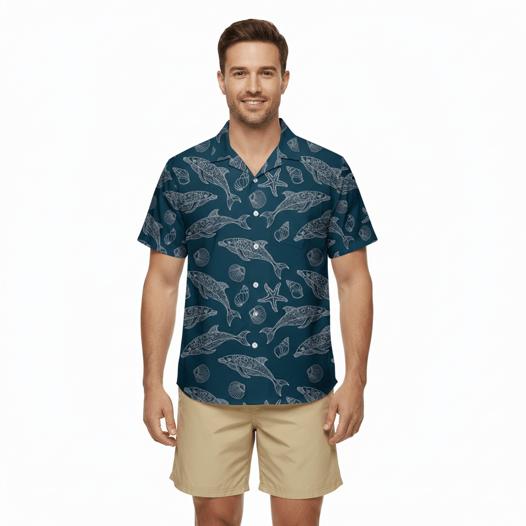 Deep Tide Dolphin Shirt - Coastier