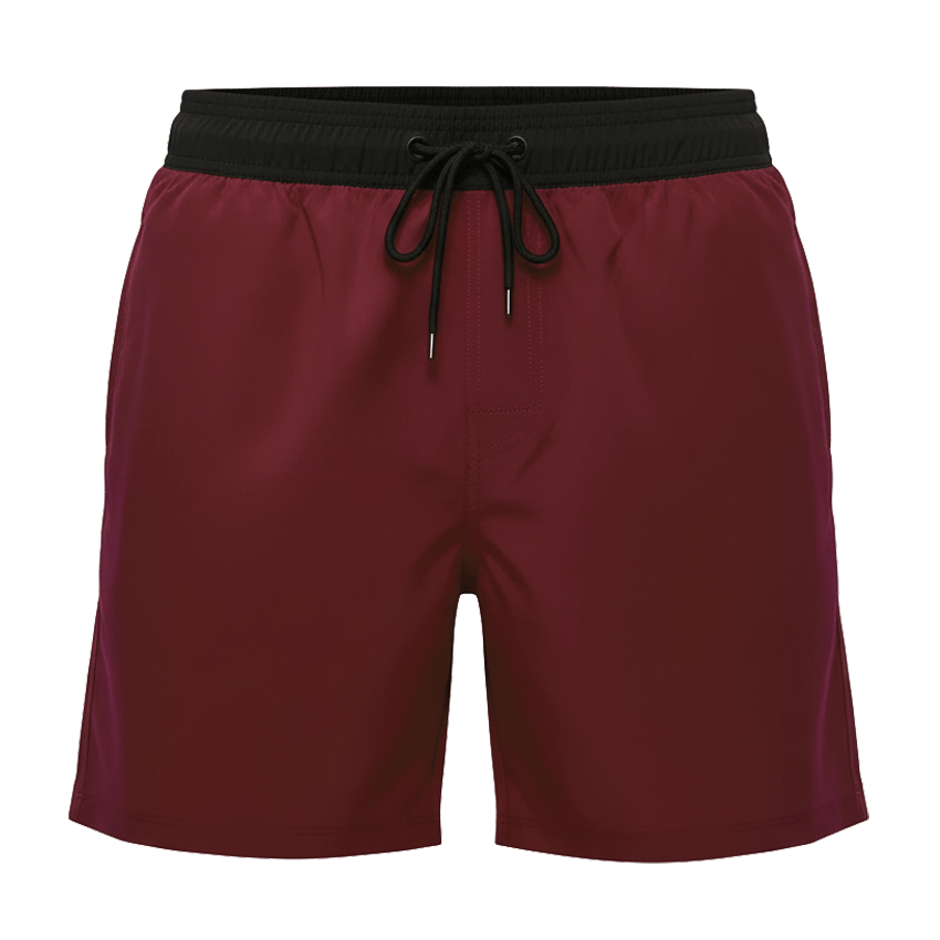 Harbor Edge Shorts - Wine Red - Coastier