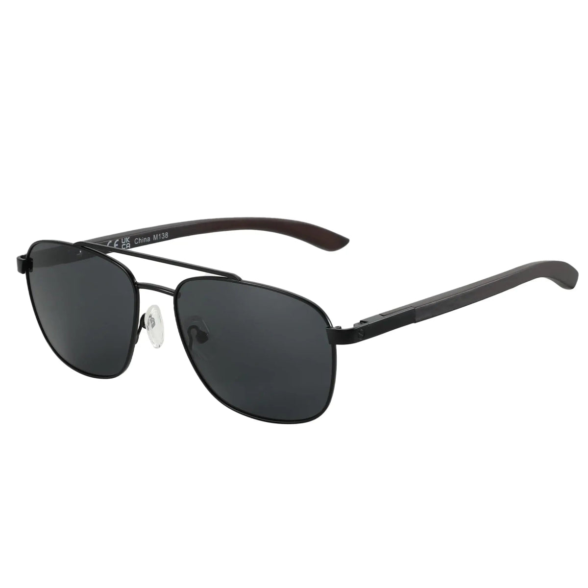 Horizon Aviator Sunglasses - Black - Coastier