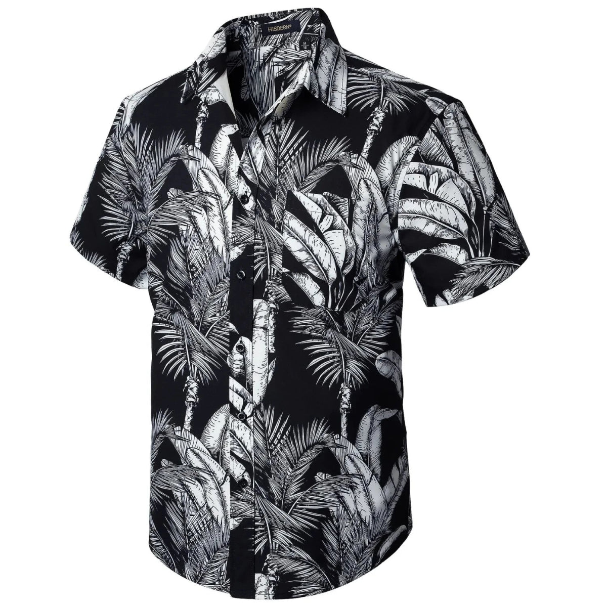 Monochrome Palm Shirt - Coastier