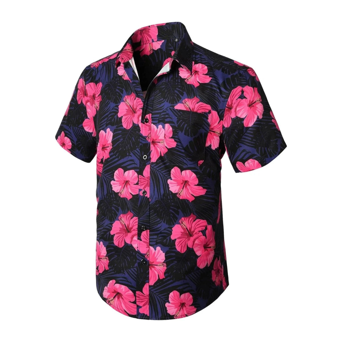 Pink Hibiscus Shirt - Coastier