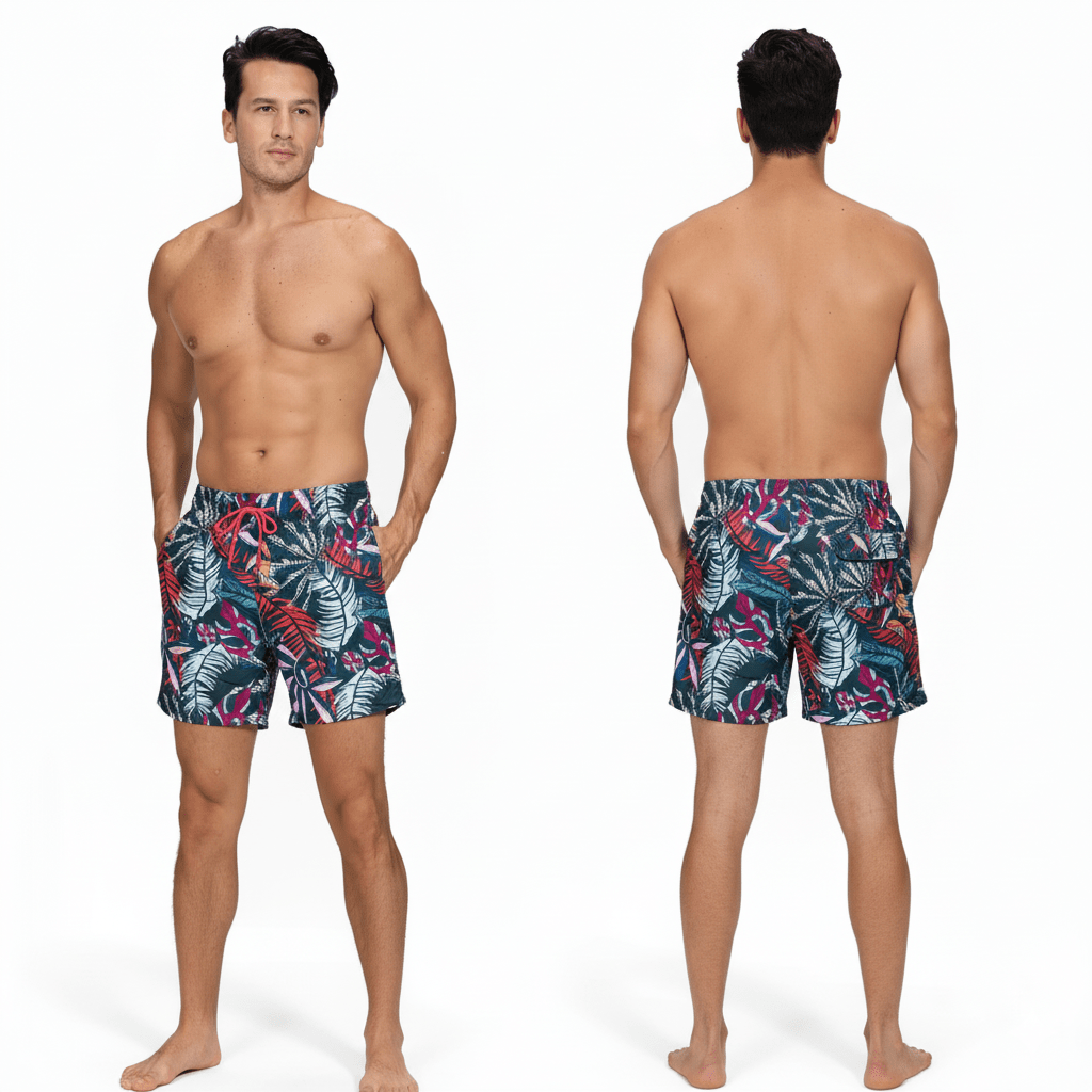 Tropic Leaf Shorts - Coastier
