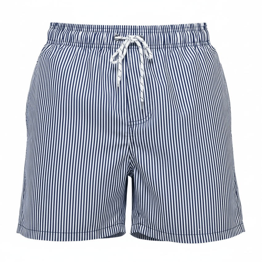 Vertical Stripe Shorts - Coastier
